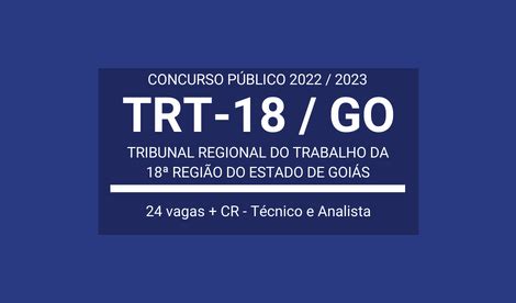 Publicado Edital De Concurso Vagas E Cr Para O Trt Go