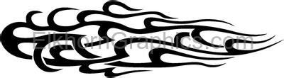 Tribal Flame Sticker 9 - Tribal Flame Stickers | Elkhorn Graphics LLC