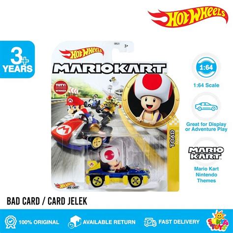 Jual Hot Wheels Mario Kart Toad Mach Shopee Indonesia