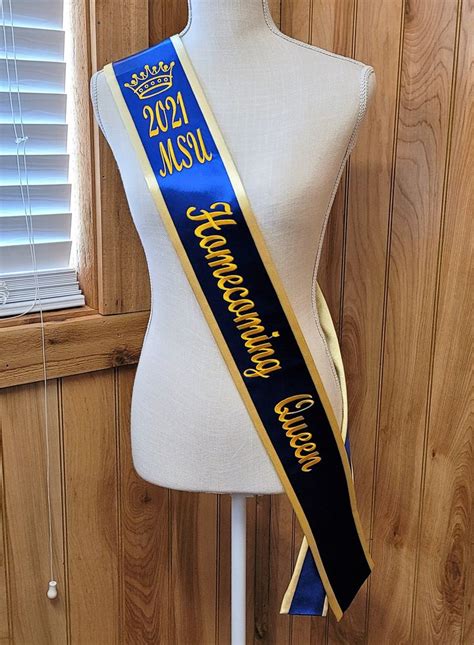 Homecoming Sash, Pageant Sash, Sorority Sash, University Sashes - Etsy ...