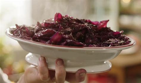 Jamie Oliver chorizo and pears with red cabbage recipe | Red cabbage ...