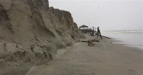 Wind Waves Cause Some Beach Erosion At New Jersey Shore CBS Philadelphia