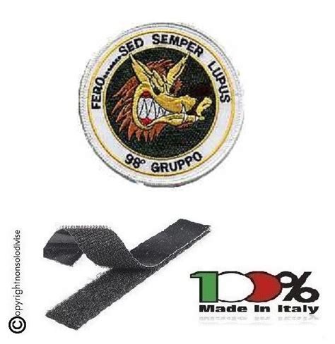 Patch Toppa Gruppo Aeronautica Militare Art Eu