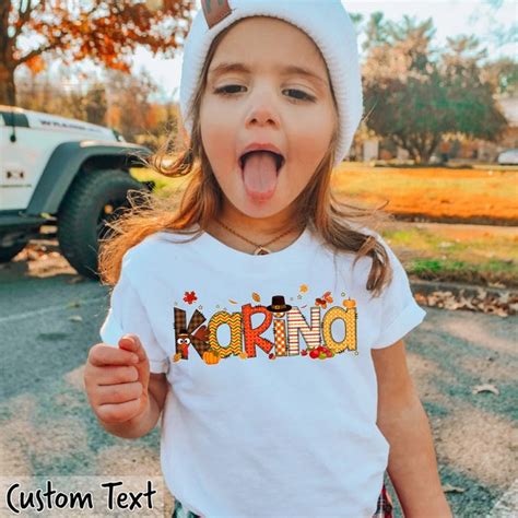 Kids Thanksgiving Shirts - Etsy