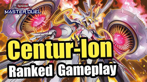 CRUSHING THE META PURE CENTUR ION MASTER RANKED GAMEPLAY Yu Gi