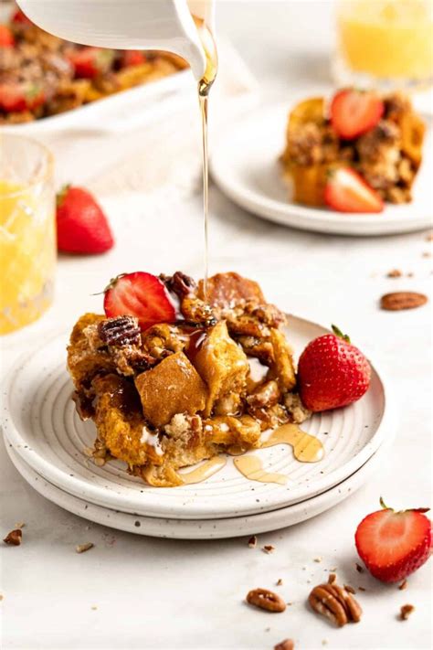 Vegan Overnight French Toast Casserole Jessica In The Kitchen