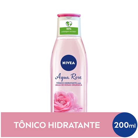 Tonico Nivea Aqua Rose 200ml Pague Menos