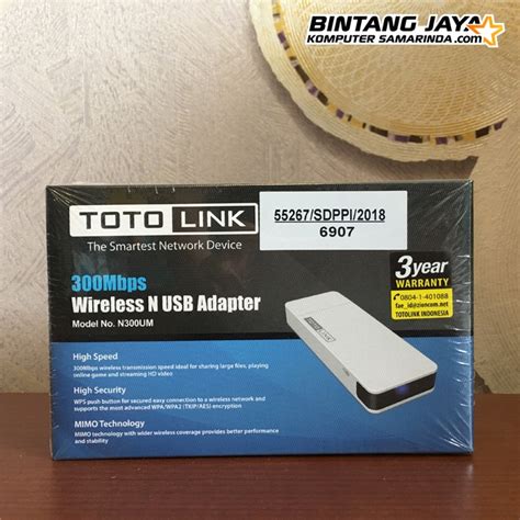 Jual Totolink 300 Mbps Wireless N USB Adapter N300UM Shopee Indonesia