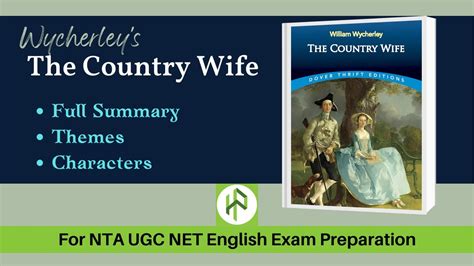 The Country Wife By William Wycherley Full Summary I Characters And Themes I Comedy Of Manners