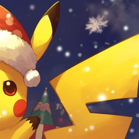 Jingle bells pikachu swells - matching pikachu christmas pfp, aesthetic ...