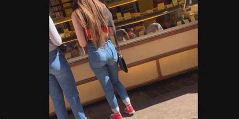 Perfect Round Bubble Ass Teen In Jeans Tnaflix