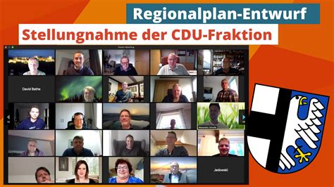 Cdu Fraktion Nimmt Stellung Zum Regionalplan Cdu Balve