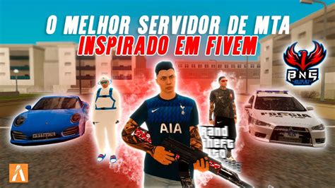 O Melhor Servidor De Mta Inspirado Em Fivem Pc Fraco Gta Mta Rp Youtube