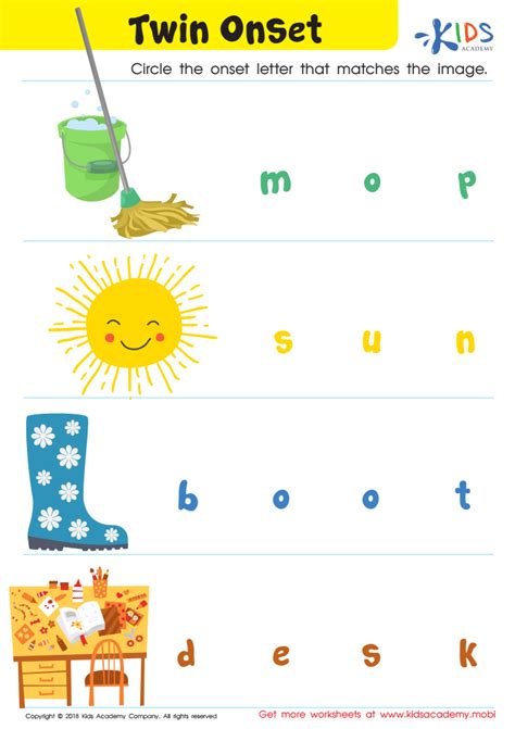 Printable Consonant Worksheet Collection Fun Activities For Learning Consonants