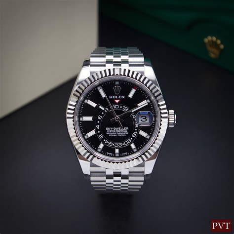 Wts 2022 Rolex Sky Dweller Black Dial Jubilee 326934 Brand New With