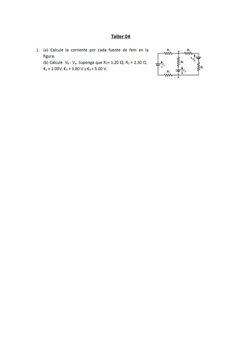 Taller Calculo Aplicado A La Fisica Caf Taller Studocu