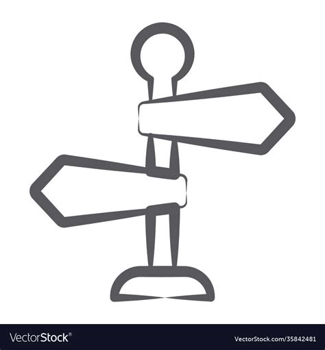 Direction board Royalty Free Vector Image - VectorStock