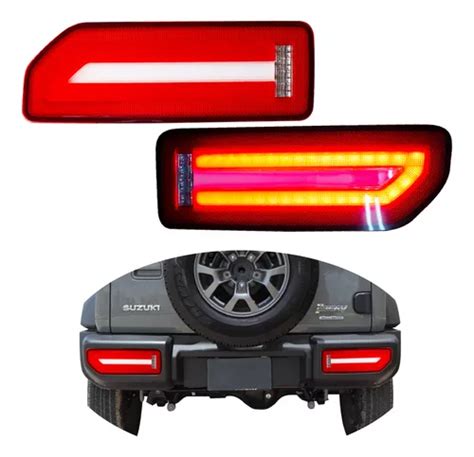 Calaveras Full Led Para Suzuki Jimny Meses Sin