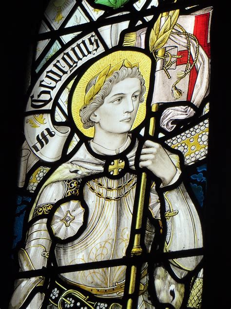 Epperstone Nottinghamshire Saint George Stained Glass Wi Flickr