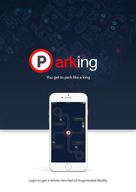 Parking app on Behance