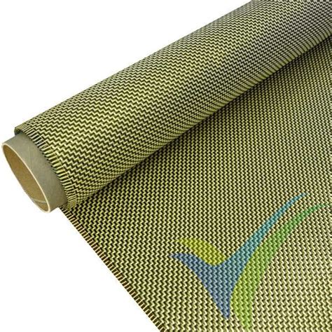 Tela Fibra Carbono Kevlar 205g M2 Tejido Twill Rollo 100cm X 10m