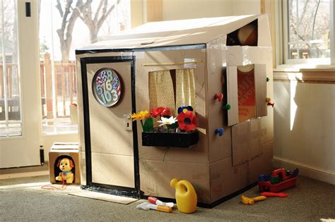 16 Diy Cardboard Playhouses Guide Patterns