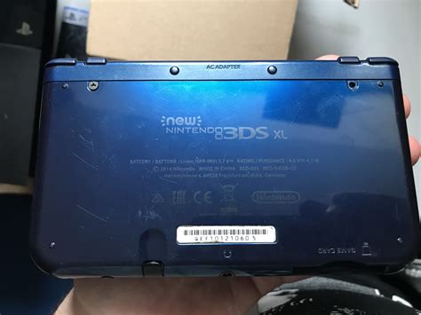 New Nintendo 3DS XL Inkl Oplader Se Billeder Blue Nintendopusheren