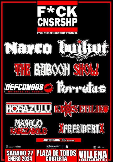 Narco The Baboon Show Manolo Kabezabolo Y Xpresidentx Completan El