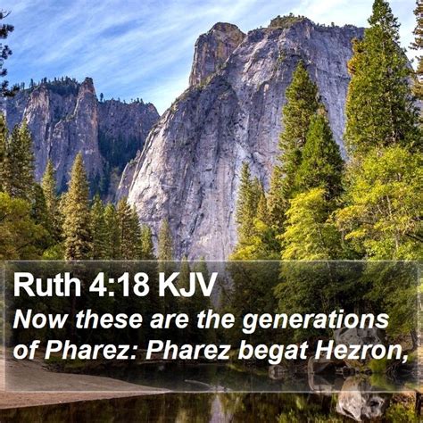 Ruth 4:18 KJV Bible Verse Images