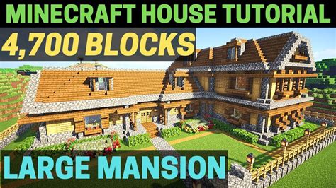 Minecraft Mansion Step By Step