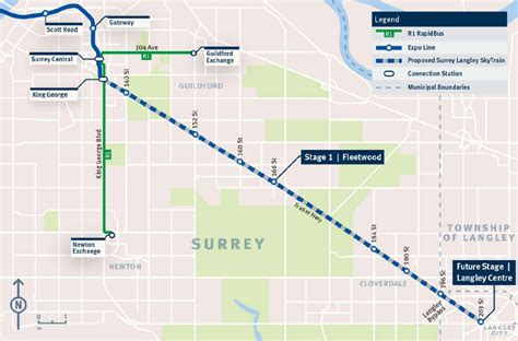 Translink Releases Surrey Langley Skytrain Station Designs Renderings