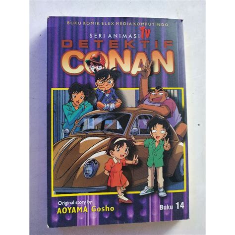 Jual Komik Detektif Conan Seri Animasi Tv No 14 Shopee Indonesia