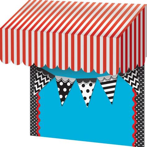 Red And White Stripes Awning Awning