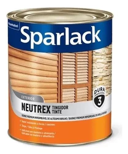 Barniz Colorante Sparlack Neutrex Brilliant Colors 900 Ml Imbuia