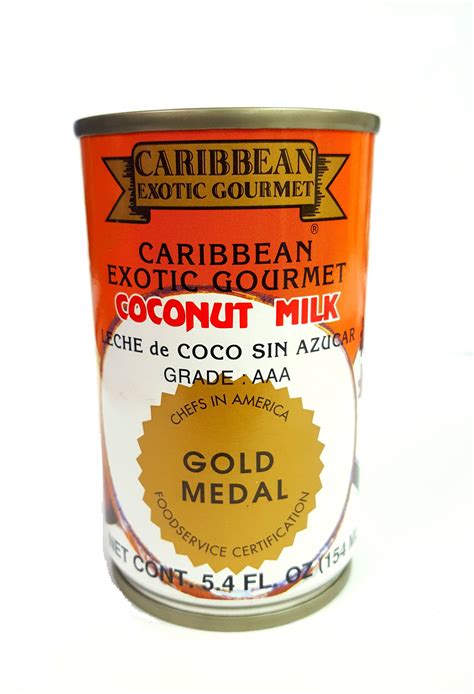 Caribbean Exotic Gourmet Coconut Milk 54 Fl Oz