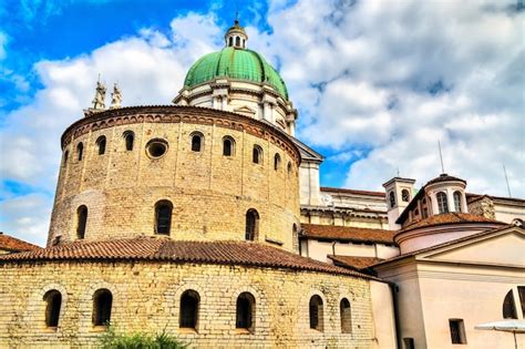 Premium Photo | Old cathedral of brescia in italy