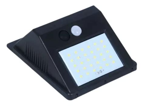 L Mpara Solar De Pared Con Sensor De Movimiento Led K Color