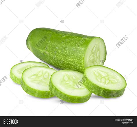 Cucumber Slices Image And Photo Free Trial Bigstock