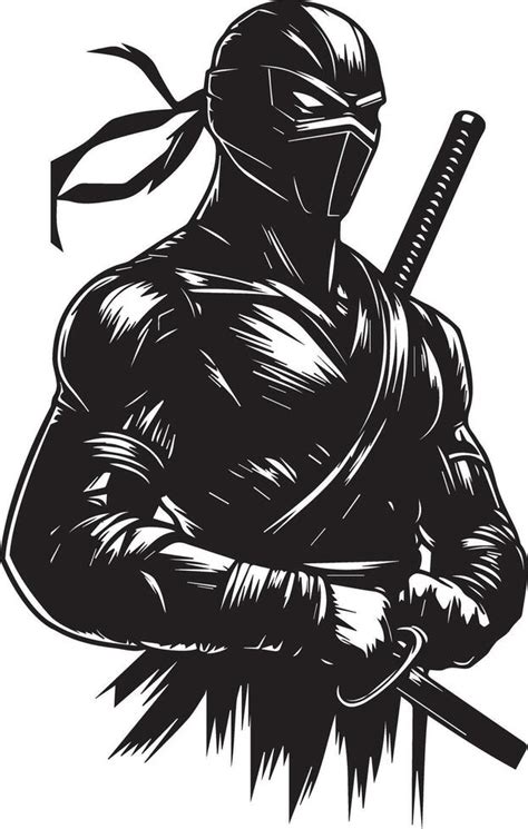 Ninja Assassin Fighter 45899154 Vector Art At Vecteezy