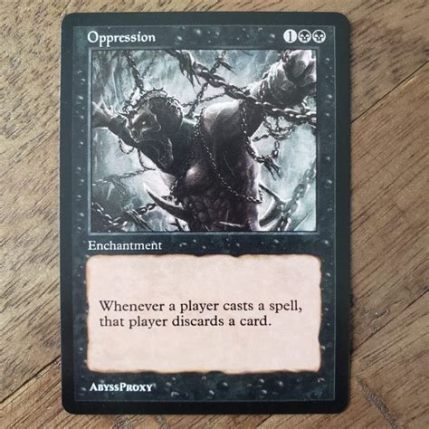 Oppression A Mtg Abyss Proxy Shop Enhance Your Commander And Edh Decks With Mtg Proxies