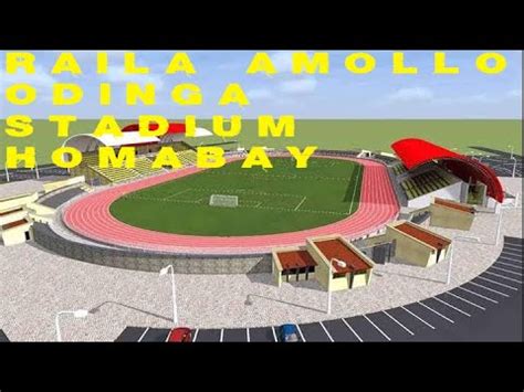 See How Raila Odinga Opened Raila Odinga Stadium Homabay Youtube