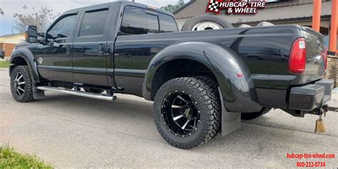 2018 Ford F 350 Moto Metal Mo995 Wheels Gloss Black Milled