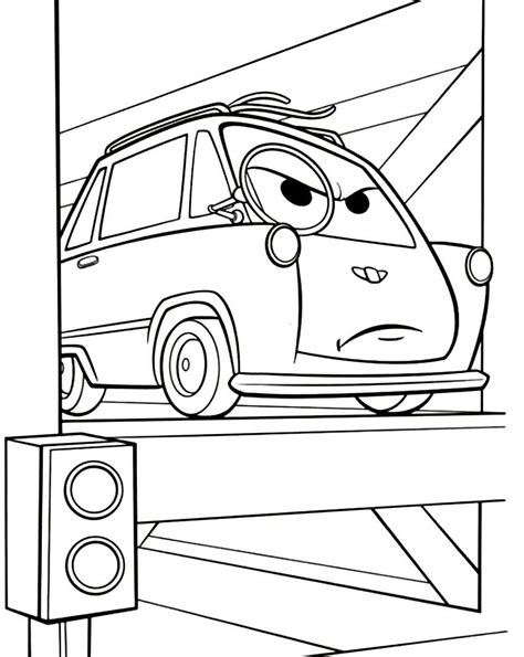 Disney Cars 2 Printable Coloring Pages