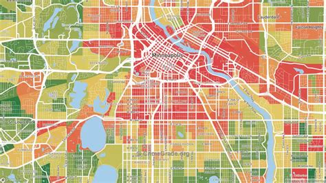 The Safest And Most Dangerous Places In Minneapolis Mn Crime Maps And