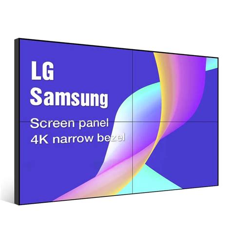 K Lg Screen Panel Ultra Narrow Bezel Hd Video Wall Inches