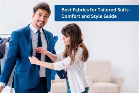 7 Best Fabrics For Tailored Suits: Comfort And Style Guide - Needles & Thimbles