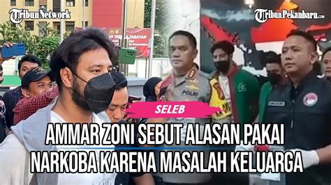 Ammar Zoni Ungkap Alasan Kembali Terjerat Narkoba Gegara Frustrasi