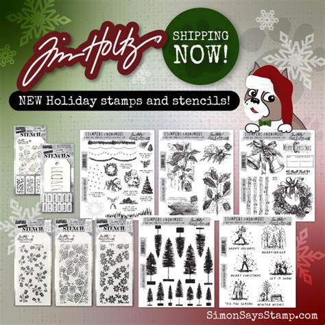 Tim Holtz Stampers Anonymous Christmas 2024 Tickets Andra Gabrila