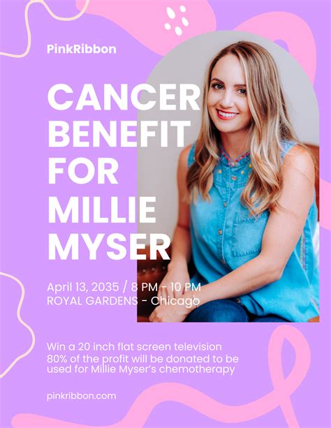 Free Cancer Benefit Flyer Template Edit Online And Download