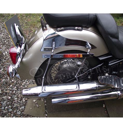 Yamaha Xvs Drag Star V Star Saddlebag Support Brackets Chrome